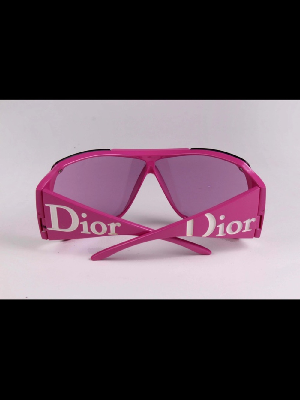 Dior pink oversized vintage sunglasses